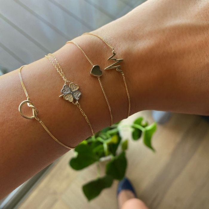 armband-knupfen-585-damen-14-karat-gelb-gold-valentinstag-geschenkknoten-kettenarmband-1.15gramm
