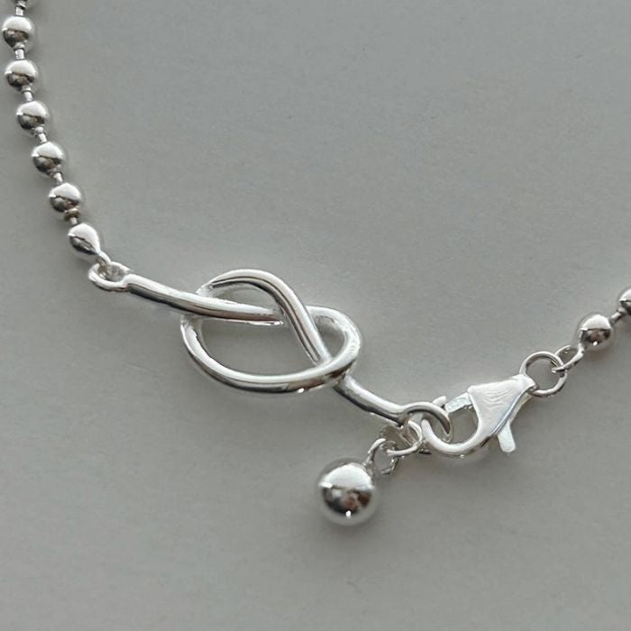 Armband Knüpfen Silber