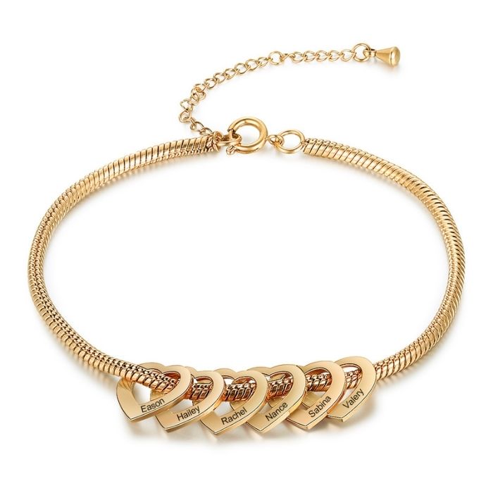 armband-mit-namen-personalisierte-herz-charme-eingraviert-familienname-verstellbare-kette-armband