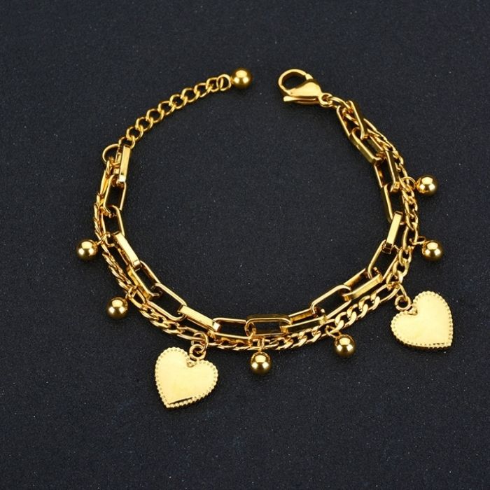 edelstahlarmband-damen-316l-edelstahl-neue-mode-luxus-schmuck-bohemia-2-schicht-ball-liebhaber-liebe-herz-charme-dicke-kette-armband