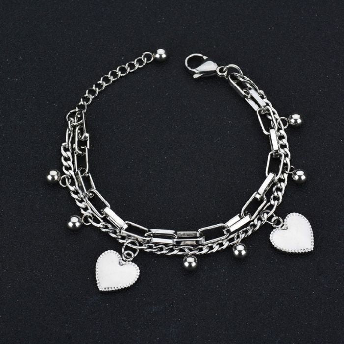 edelstahlarmband-damen-316l-edelstahl-neue-mode-luxus-schmuck-bohemia-2-schicht-ball-liebhaber-liebe-herz-charme-dicke-kette-armband