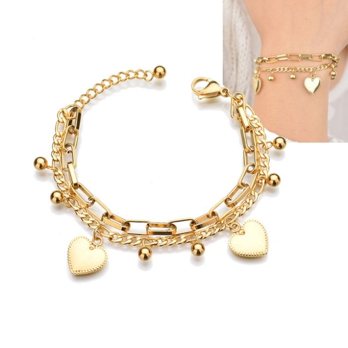 edelstahlarmband-damen-316l-edelstahl-neue-mode-luxus-schmuck-bohemia-2-schicht-ball-liebhaber-liebe-herz-charme-dicke-kette-armband