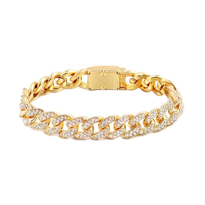 edelstahlarmband-damen-herren-316l-edelstahl-mattiertes-tennis-ketten-kubanerketten-armband
