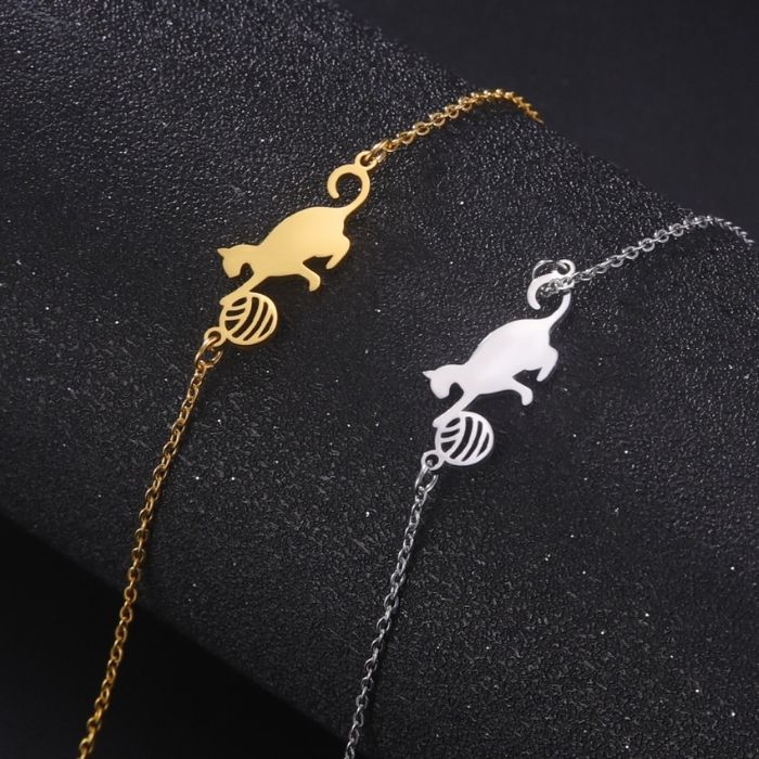 edelstahlarmband-damen-katze-und-kugel-armband-edelstahl-tier-katze-armband-schmuck