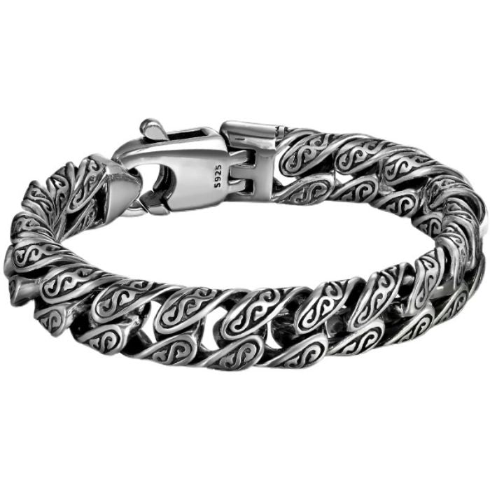 edelstahlarmband-herren-versilbertes-gras-muster-armband-manner-dicken-abschnitt-manner-hip-hop-street-fashion