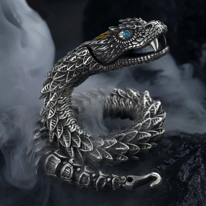 edelstahlarmband-herren-versilbertes-handgefertigtes-dreidimensionales-drachen-armband-judge-retro