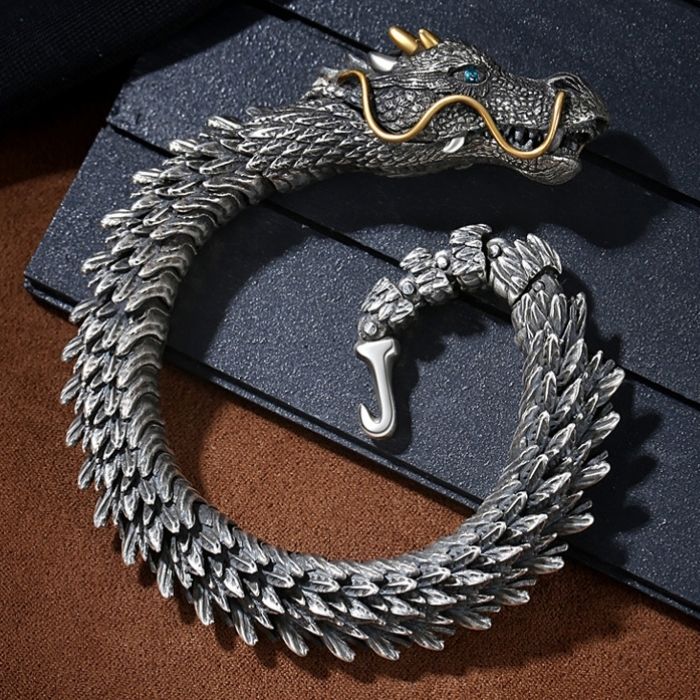 edelstahlarmband-herren-versilbertes-handgefertigtes-dreidimensionales-drachen-armband-judge-retro