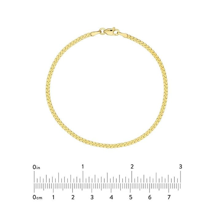 Feines Goldarmband 14K Gold
