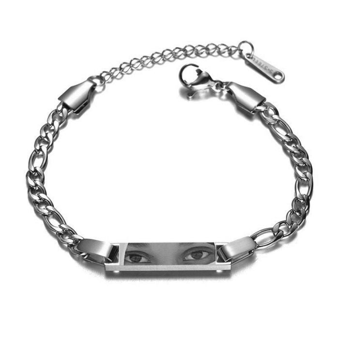 Fotoarmband mit Eigenem Foto Augen Foto