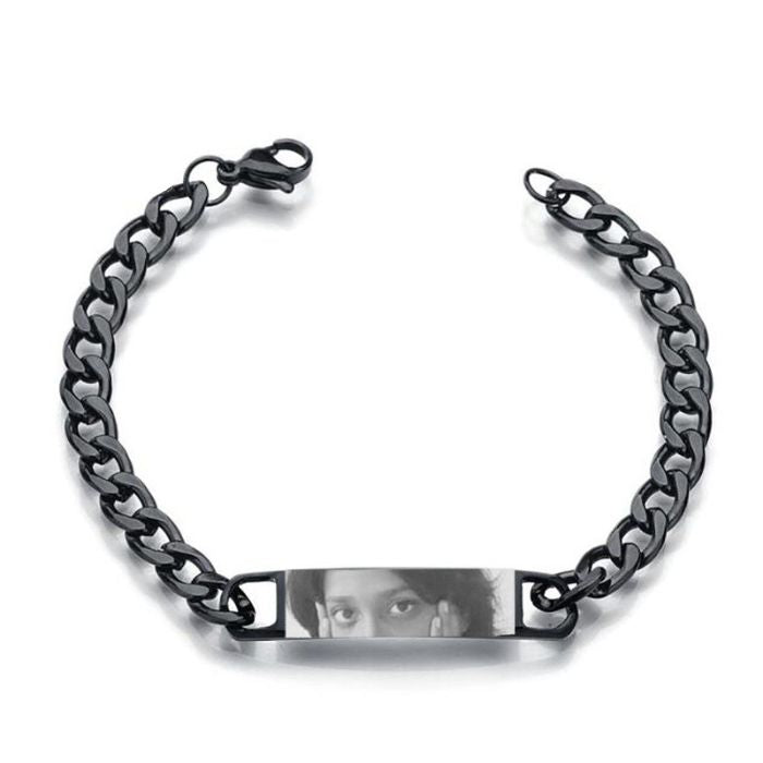 Fotoarmband mit Eigenem Foto Augen Foto