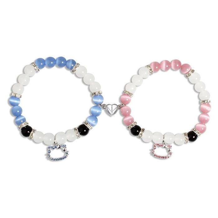 Freundschaftsarmbänder für 2 Spider Kitty Armband