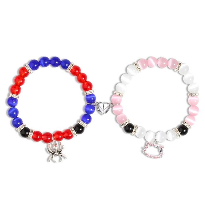 Freundschaftsarmbänder für 2 Spider Kitty Armband