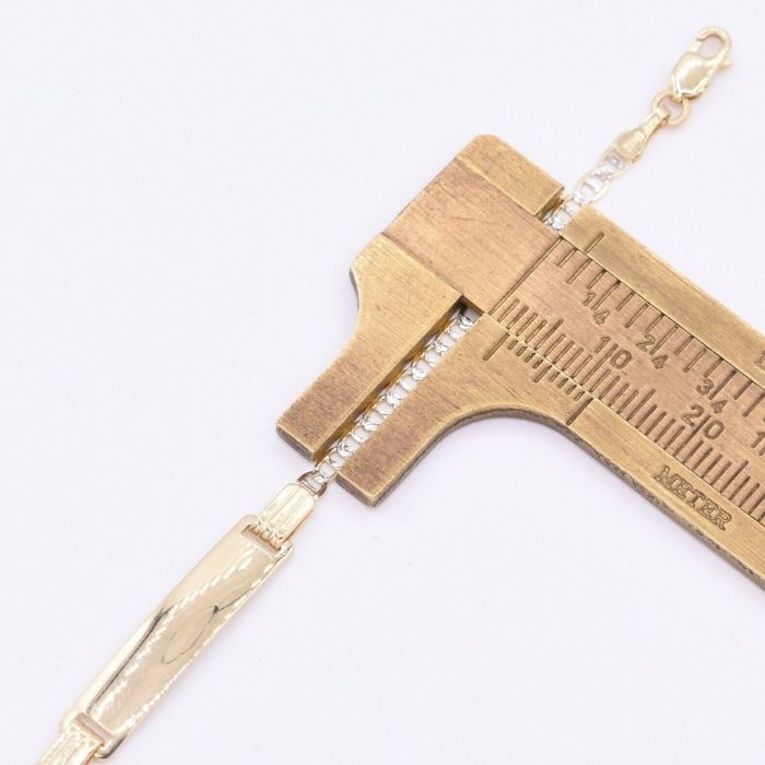 Gold Armband Baby Zweifarbige