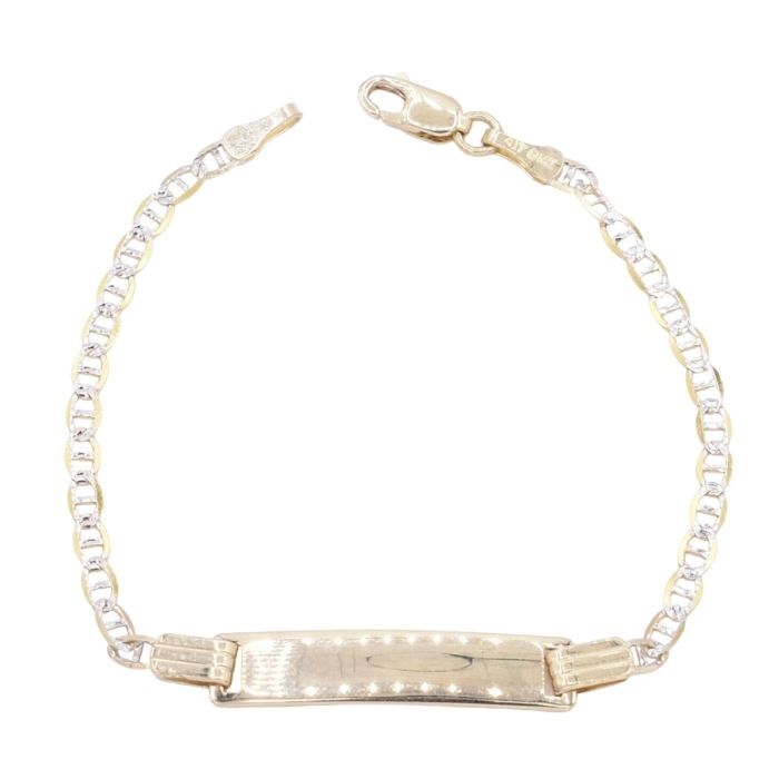Gold Armband Baby Zweifarbige