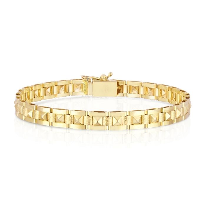 Gold Armband Damen Echt 14K