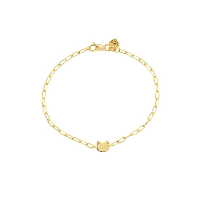 Gold Armband Baby 14K Büroklammer