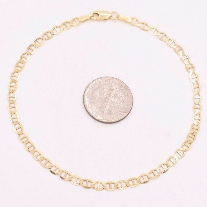 Gold Armband Damen Solid 10K