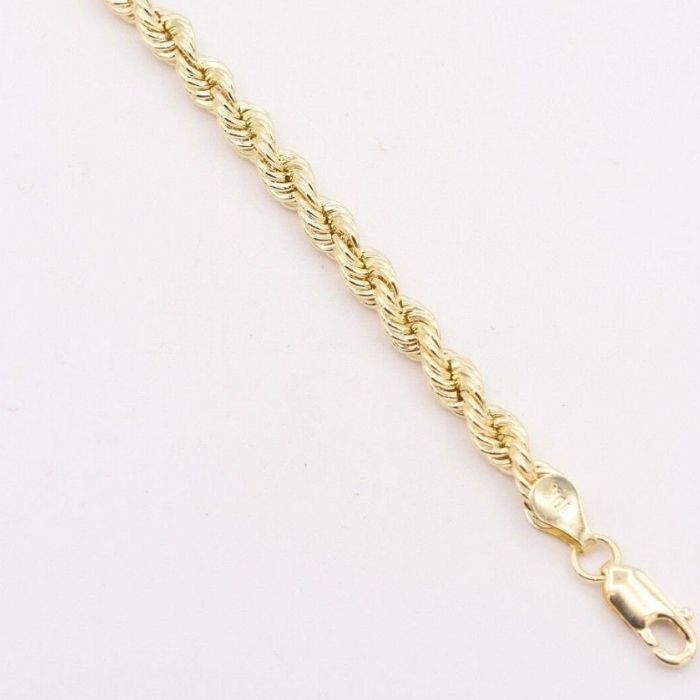 Gold Armband Damen Solid 14K 5mm