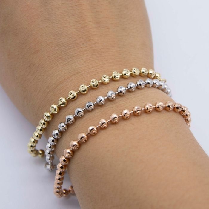 Gold Armband Herren 585 Echtes Karat