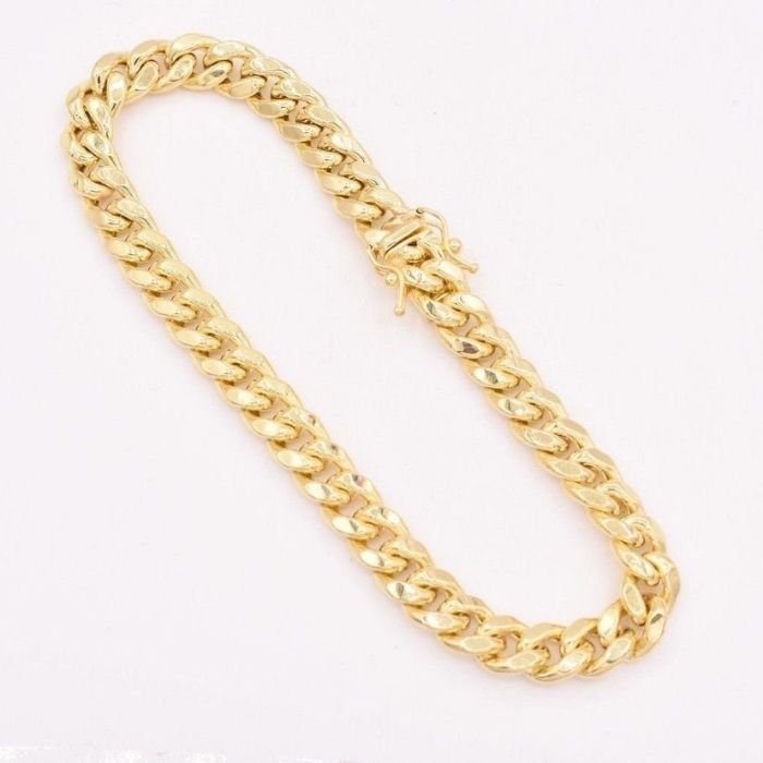 Gold Armband Herren Cuban 7.2mm