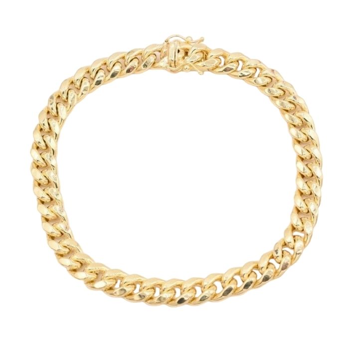 Gold Armband Herren Cuban 7.2mm