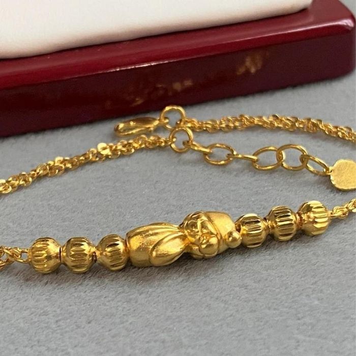 goldarmband-damen-24k-reines-gold-3d-goldfisch-gliederkette-vintage-armband-5.20-gramm