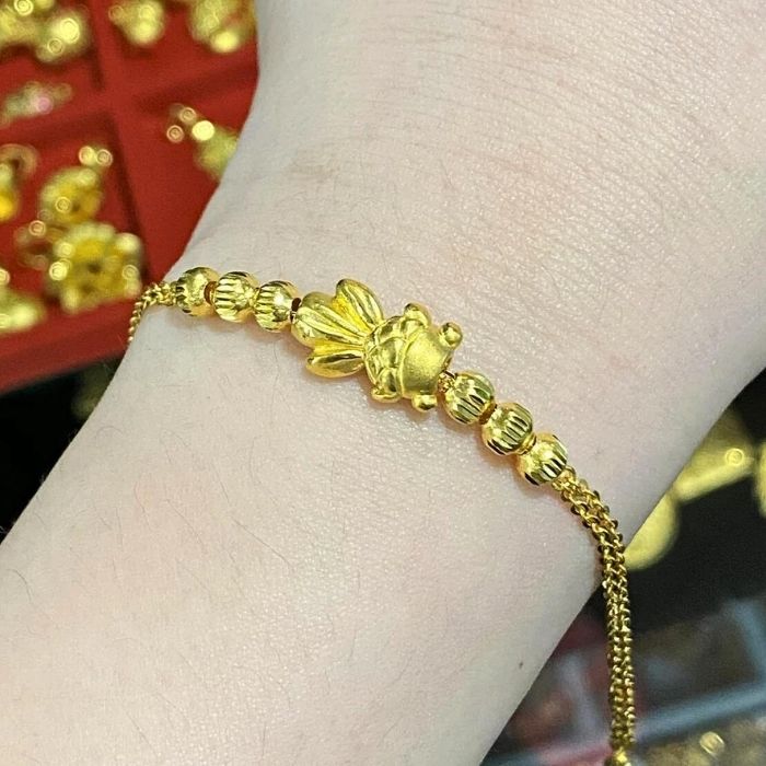 goldarmband-damen-24k-reines-gold-3d-goldfisch-gliederkette-vintage-armband-5.20-gramm