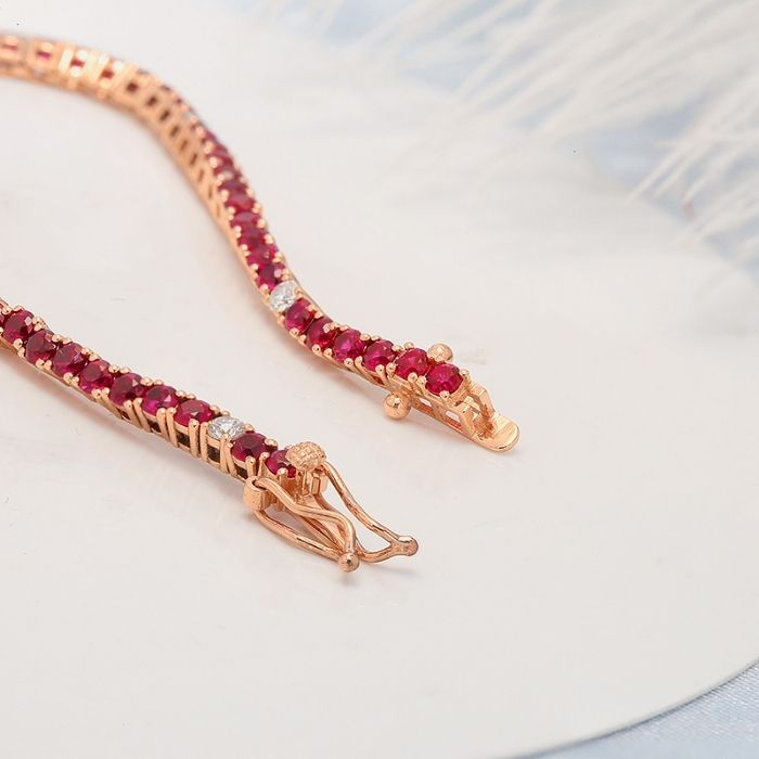 goldarmband-damen-417-585-750-2.5mm-rundschliff-labor-gezuchteten-rubin-und-moissanit-armband-fur-damen-solid-14k-10k-18k-karat-rose-gold-kostbare-16cm