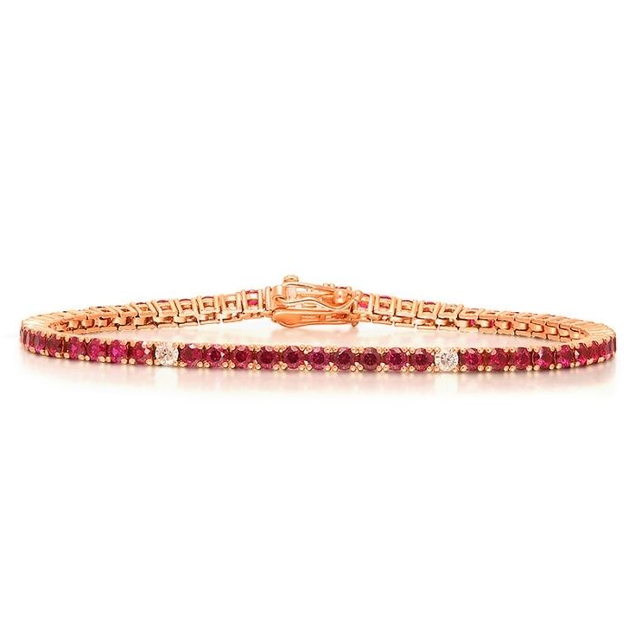 goldarmband-damen-417-585-750-2.5mm-rundschliff-labor-gezuchteten-rubin-und-moissanit-armband-fur-damen-solid-14k-10k-18k-karat-rose-gold-kostbare-16cm
