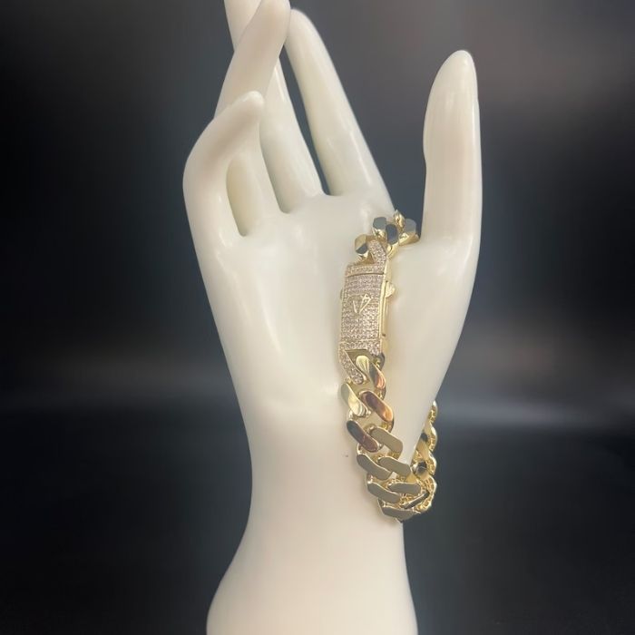 goldarmband-damen-585-14-karat-gelb-gold-miami-cuban-kette-zirkonia-box-lock-armband