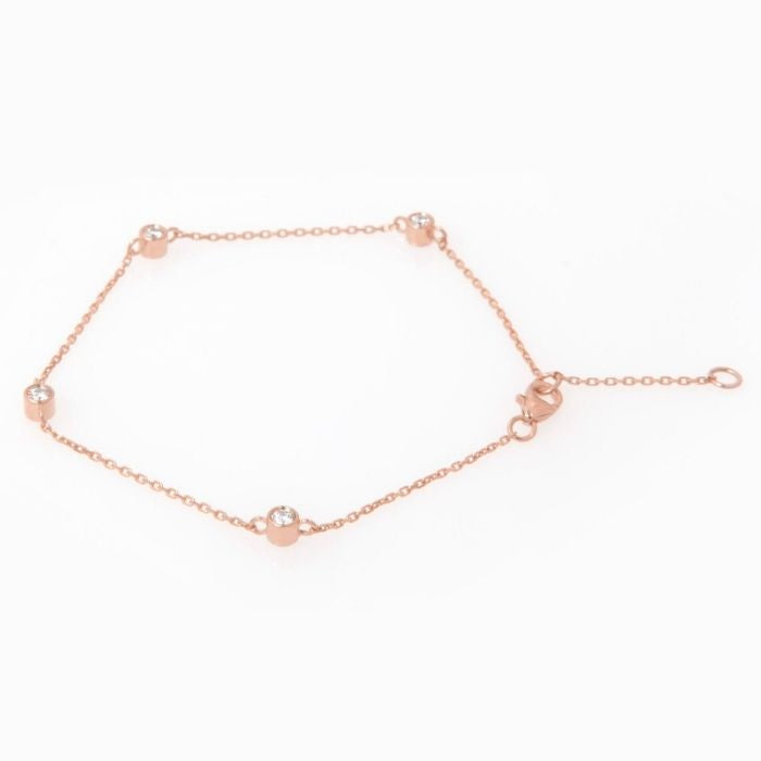 goldarmband-damen-585-14-karat-gold-diamant-solitar-armband-1.9-gramm-weissgold-rosegold-gelbgold