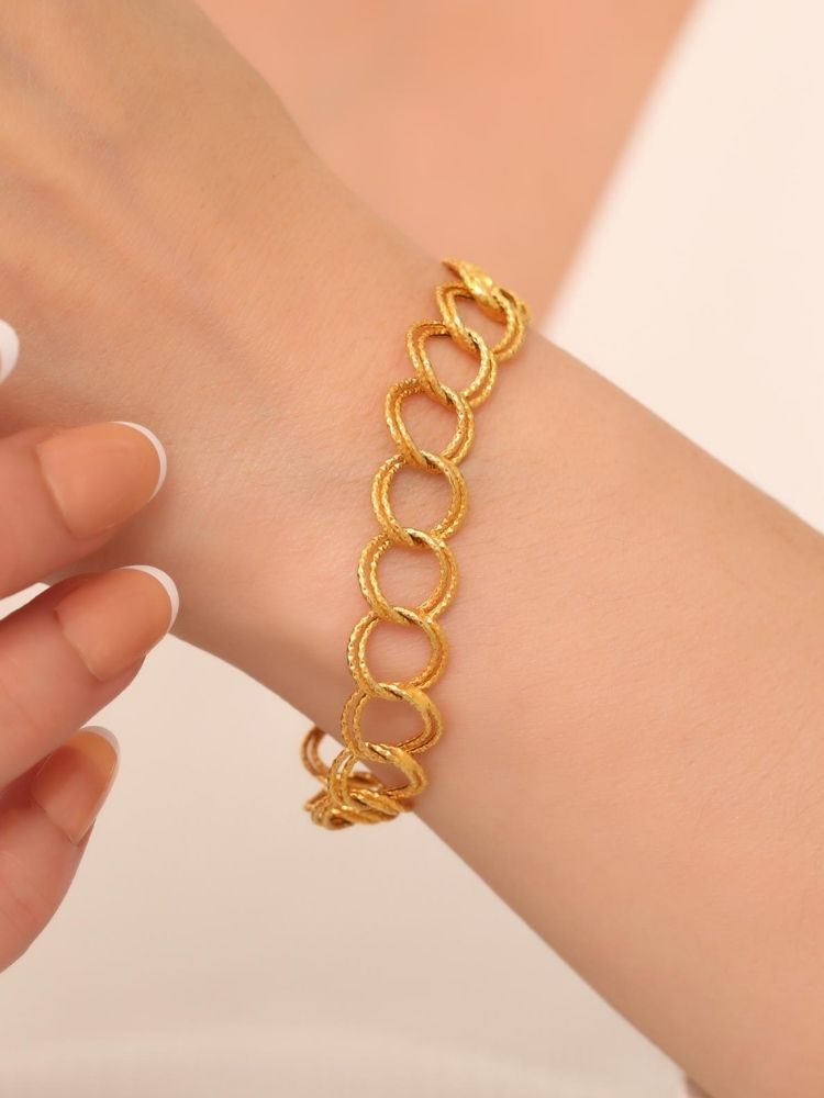 goldarmband-damen-585-14-karat-gold-doppelring-milchstrasse-armband