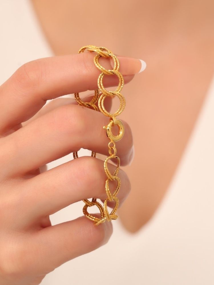 goldarmband-damen-585-14-karat-gold-doppelring-milchstrasse-armband