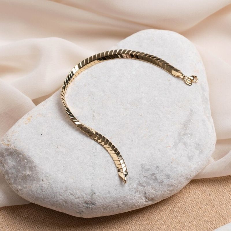 goldarmband-damen-585-14-karat-solid-gold-schlange-kette-armband-6.32-gramm