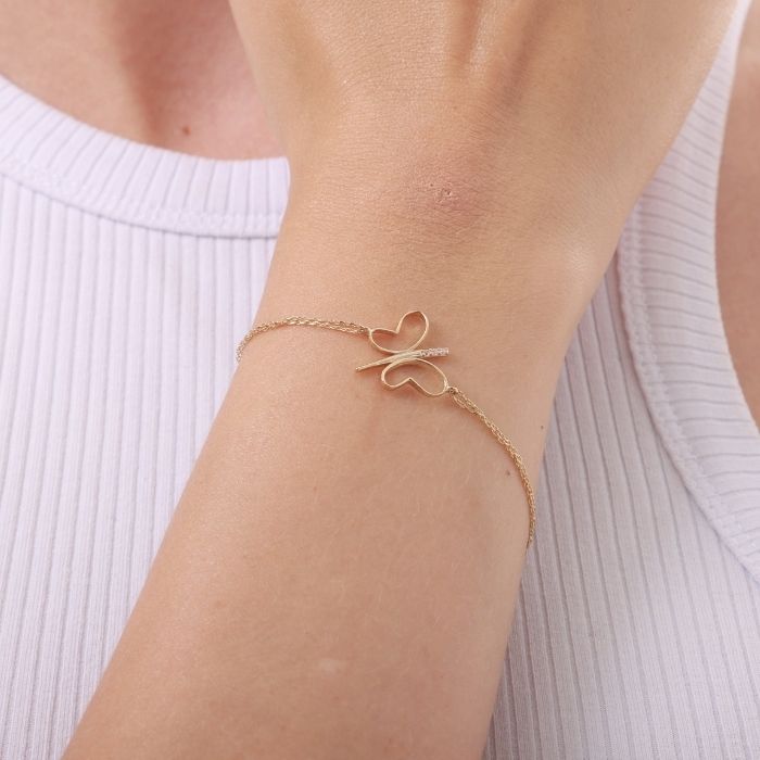 goldarmband-damen-585-echte-14-karat-gold-schmetterling-zirkon-armband-14k-solid-gold