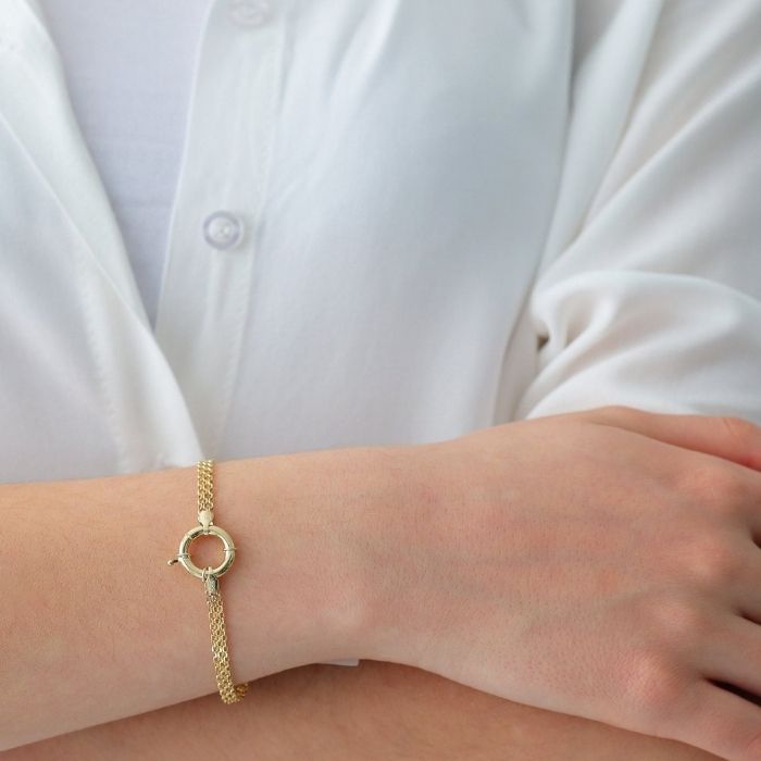 goldarmband-damen-585-echte-14k-gold-mesh-ketten-armband-marine-lock-verschluss-4mm