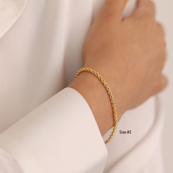 goldarmband-damen-585-echte-14k-gold-vintage-look-seil-kette-armband-3mm