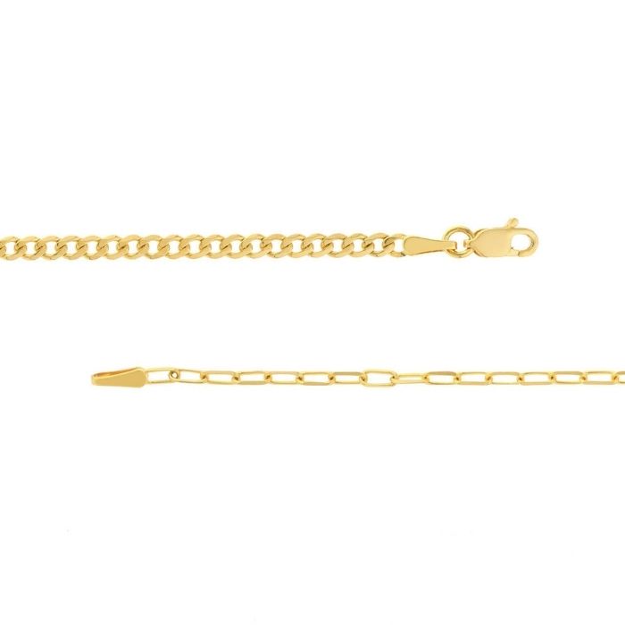 goldarmband-damen-585-karat-2mm-papier-clip-curb-kette-armband-14k-gelbgold-7.5-zoll