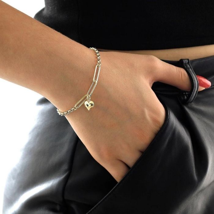 goldarmband-damen-585-karat-gold-armband-damen14k-gold-rolo-link-paperclip-puffy-herz-charm-minimale-kette-liebe-symbol-3d-charm-goldarmband-fur-damen