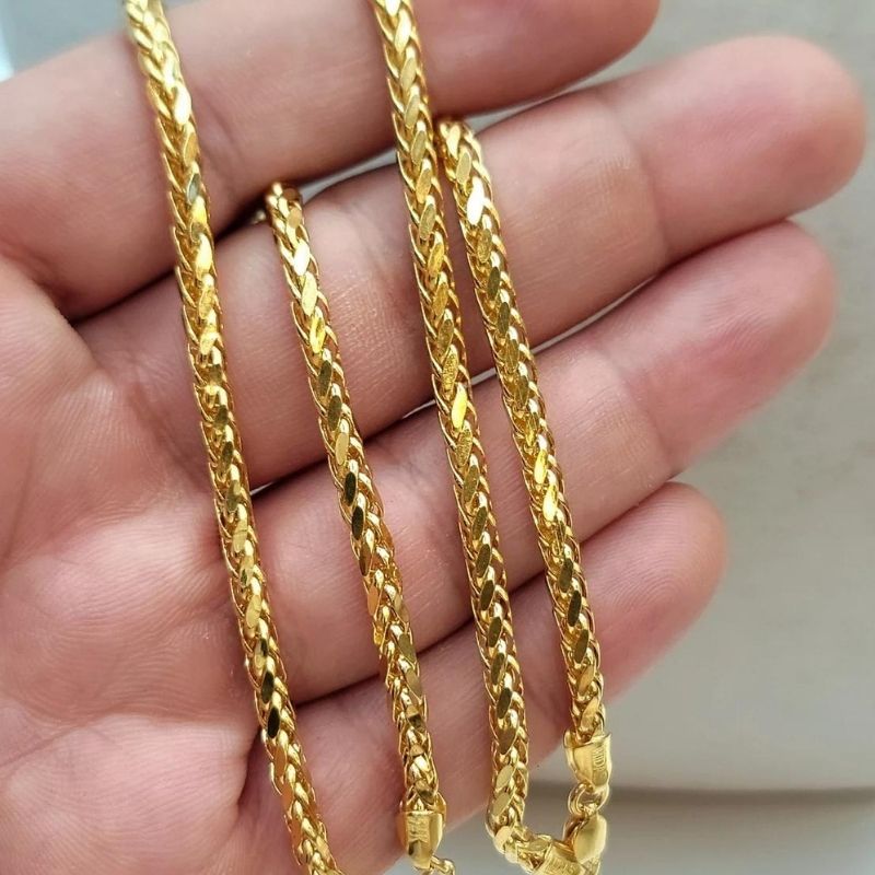 goldarmband-damen-herren-585-14-karat-gold-weizen-franco-kettenarmband