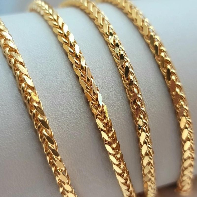 goldarmband-damen-herren-585-14-karat-gold-weizen-franco-kettenarmband