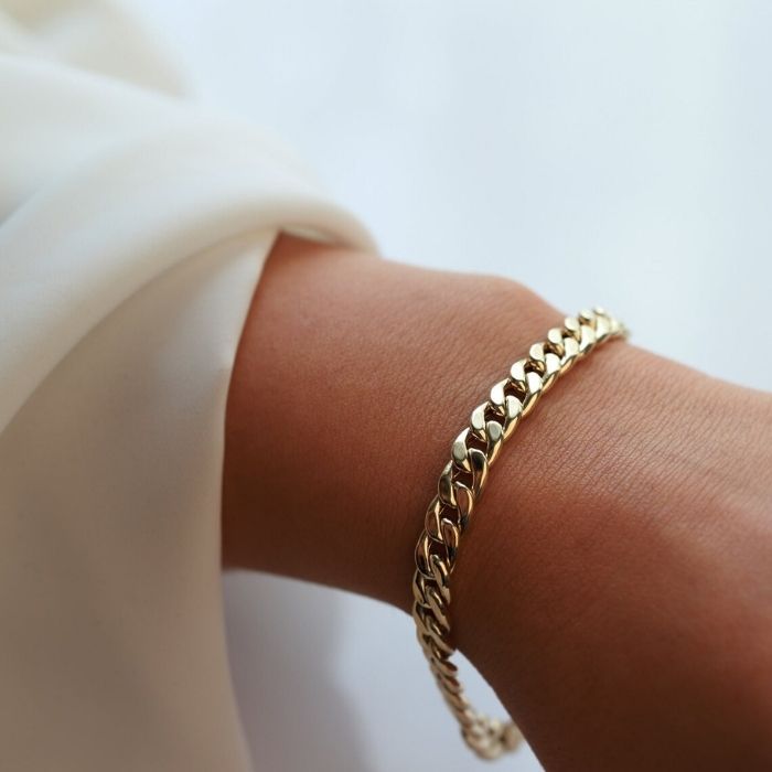 goldarmband-damen-herren-585-gold-armband-14k-gold-6mm-sidewalk-chain-armband-goldkette-armband-cuban-link-chain-thick-layered-schmuck