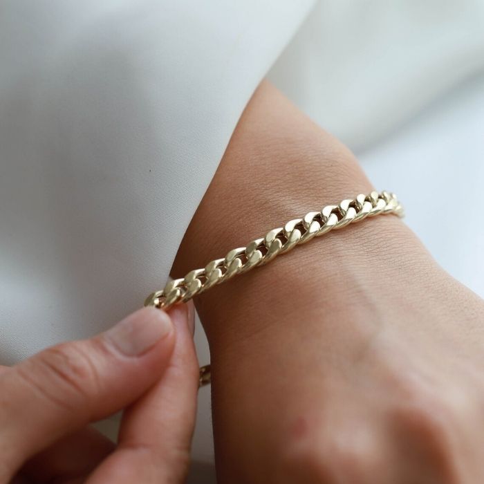 goldarmband-damen-herren-585-gold-armband-14k-gold-6mm-sidewalk-chain-armband-goldkette-armband-cuban-link-chain-thick-layered-schmuck