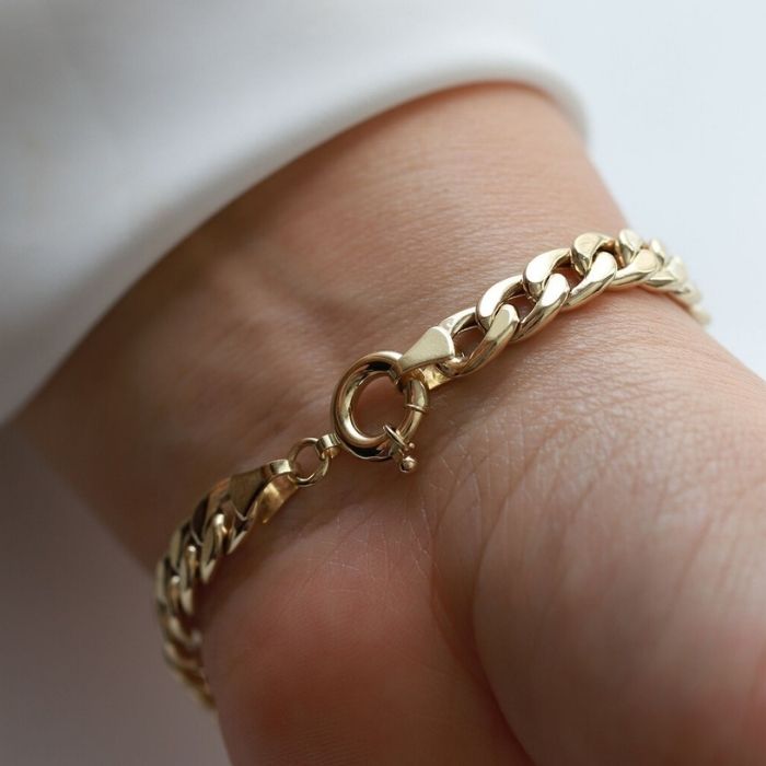 goldarmband-damen-herren-585-gold-armband-14k-gold-6mm-sidewalk-chain-armband-goldkette-armband-cuban-link-chain-thick-layered-schmuck