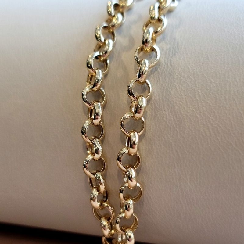 goldarmband-damen-herren-750-18-karat-solid-gold-rolo-kettenarmband
