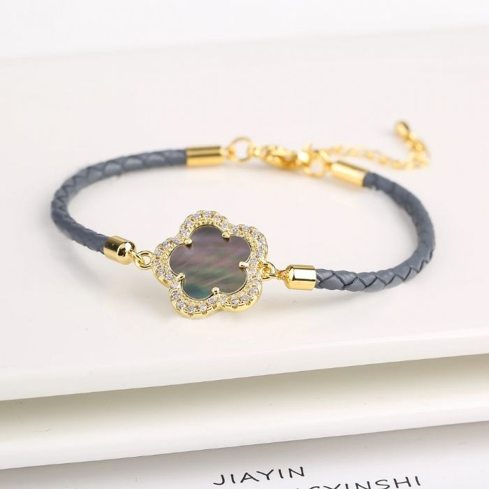 Kleeblatt Armband