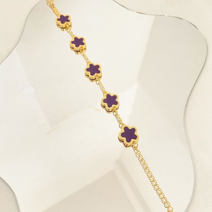 kleeblatt-armband-326l-edelstahl-mode-luxus-funf-blume-charme-armband