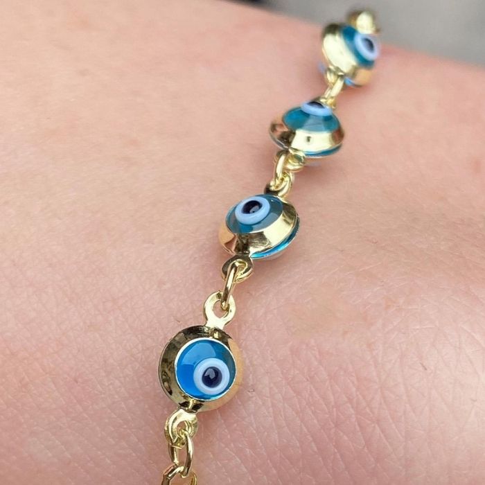 Nazar Armband Gold 585