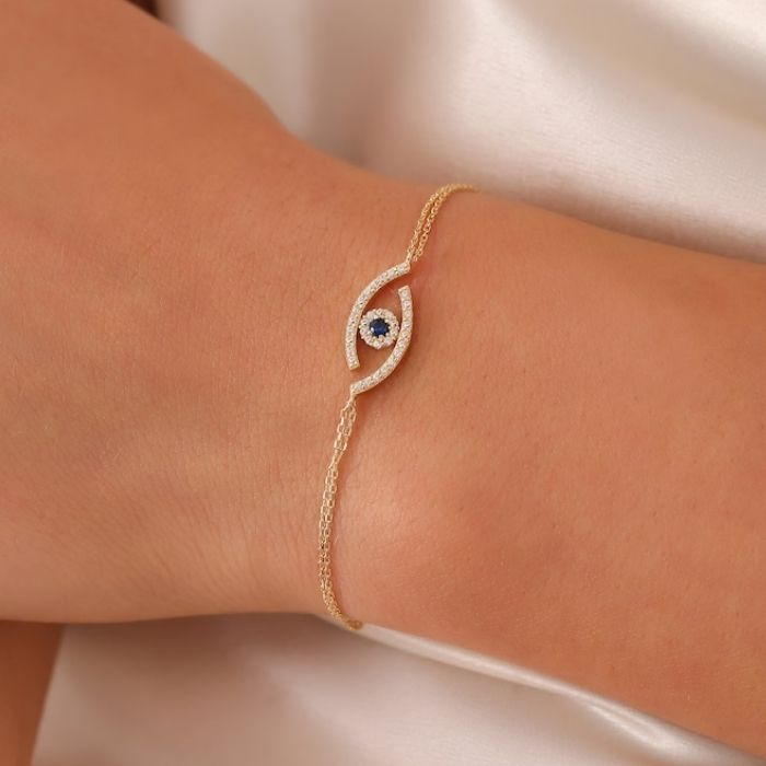 nazar-armband-gold-585-14-karat-gold-Handgemachtes-Gold-Auge-Armband-damen