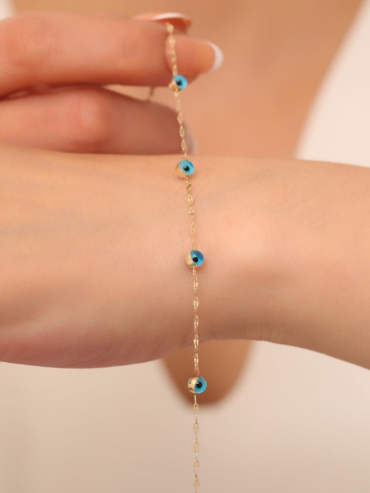 nazar-armband-gold-585-14-karat-gold-blau-5-augen-verspiegeltes-armband